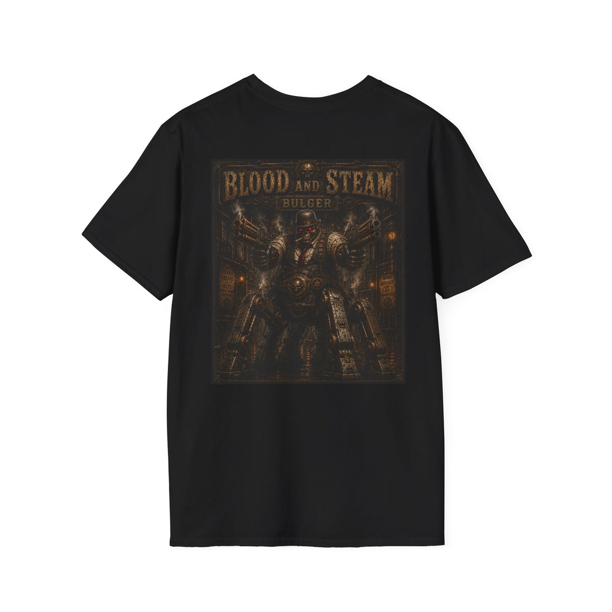 Bulger Steampunk Graphic T-Shirt - Blood & Steam