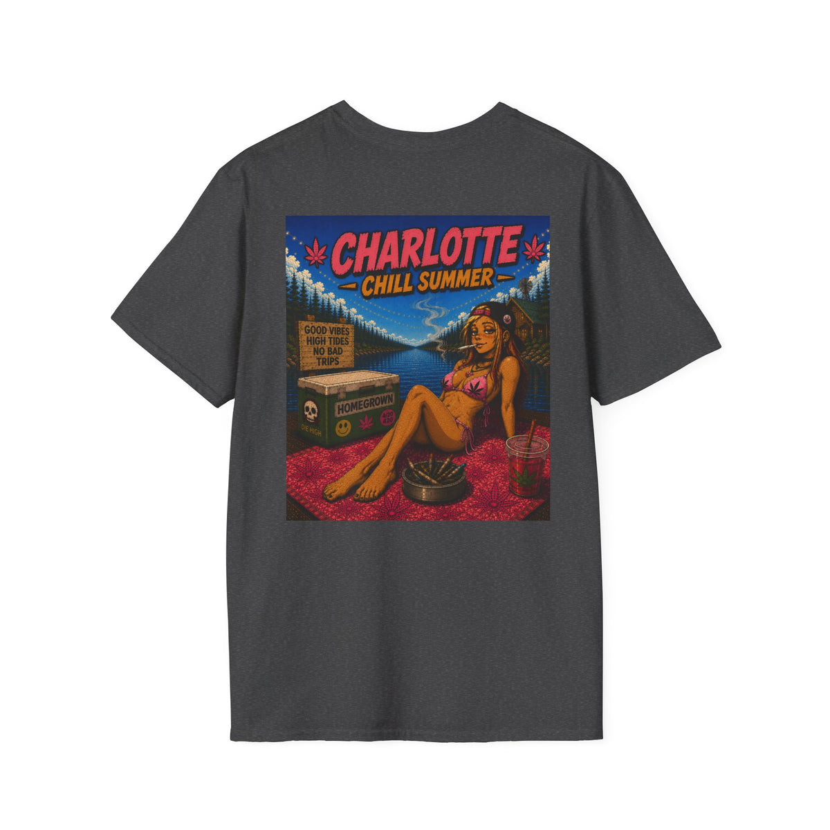 Charlotte Chill Summer - Graphic T-Shirt Homegrown