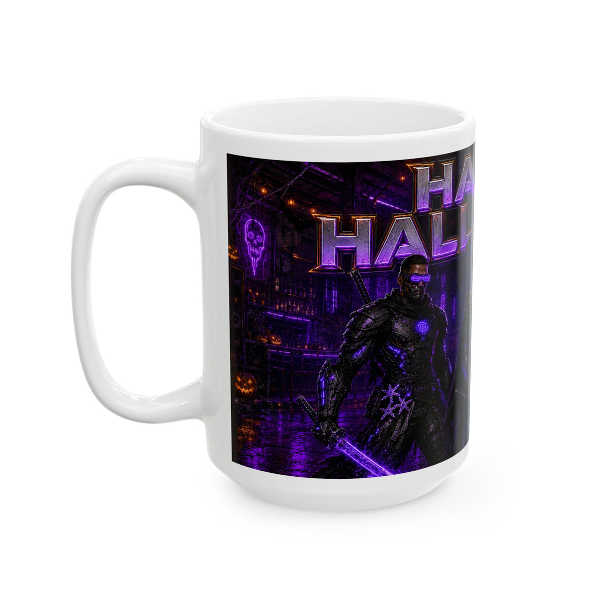 Tek Warz Broken Tek Halloween Coffee Mug (15oz)