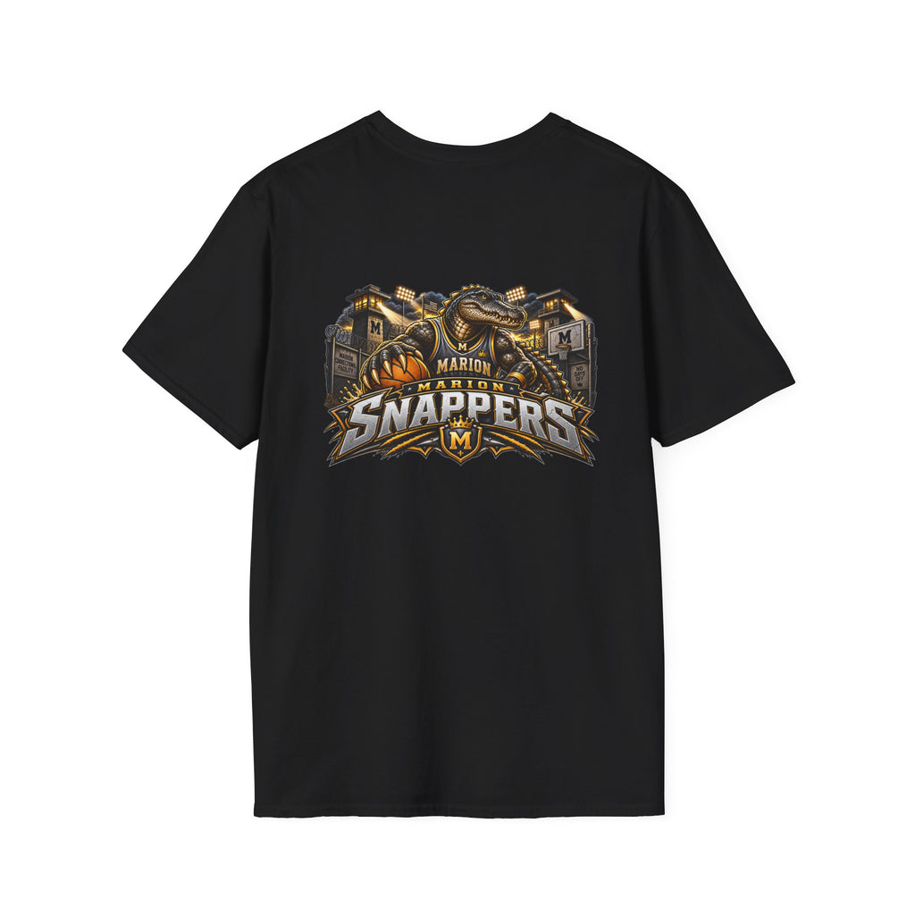 Marion Snappers Basketball Graphic T-Shirt-vintage basketball tee-retro basketball shirt-hard time jerseys