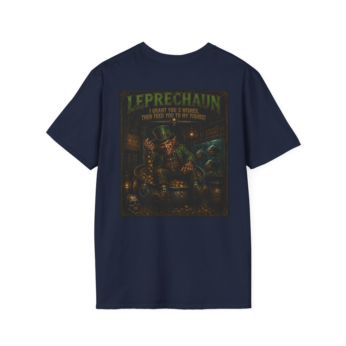 Leprechaun Myth & Monster T-Shirt Halloween Shirt