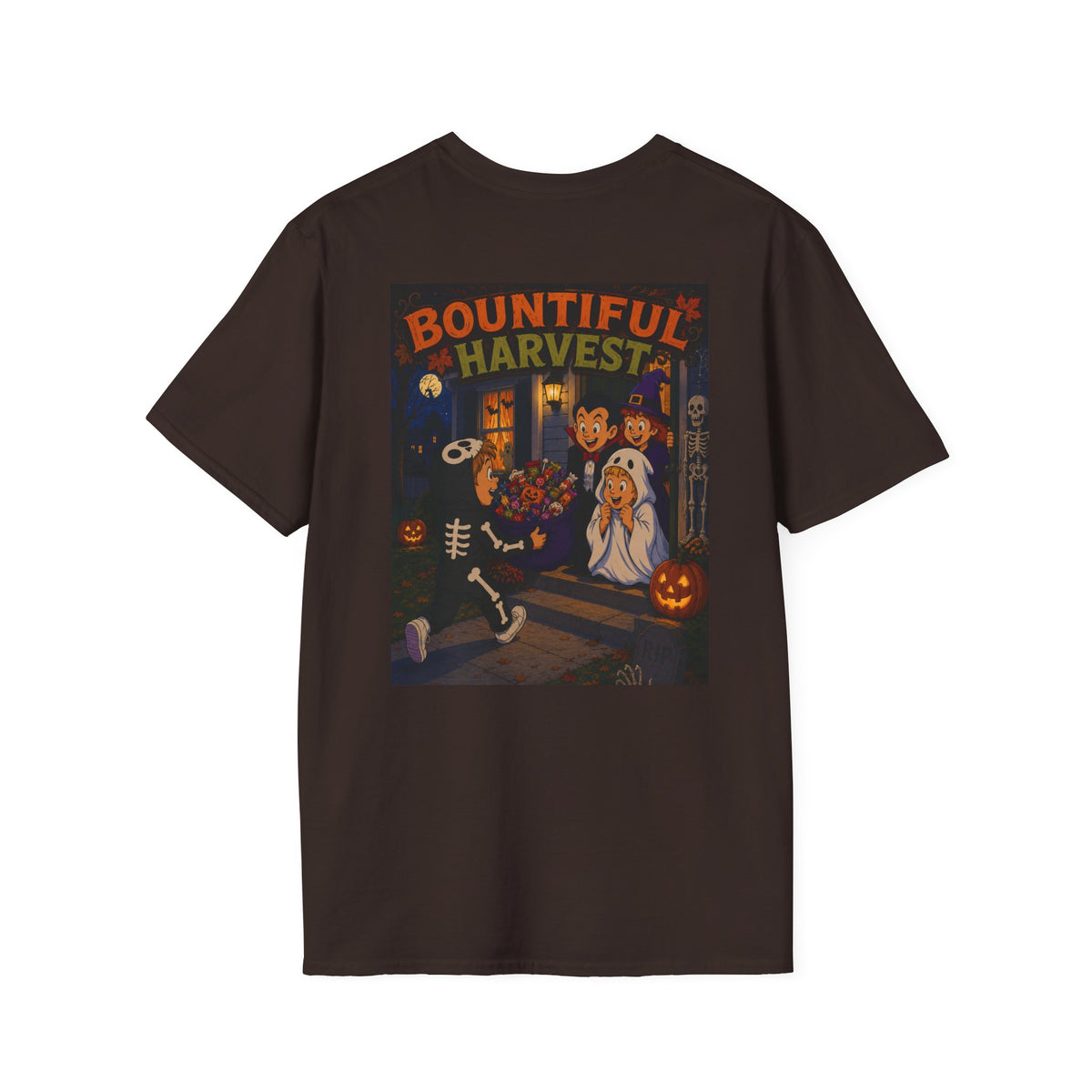 Bountiful Harvest T-Shirt- Kaos Halloween T-Shirt