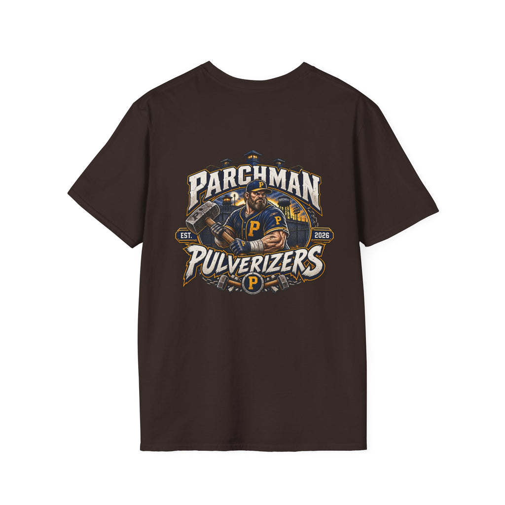 Parchman Pulverizers Baseball T-Shirt - Hard Time Jerseys Basball