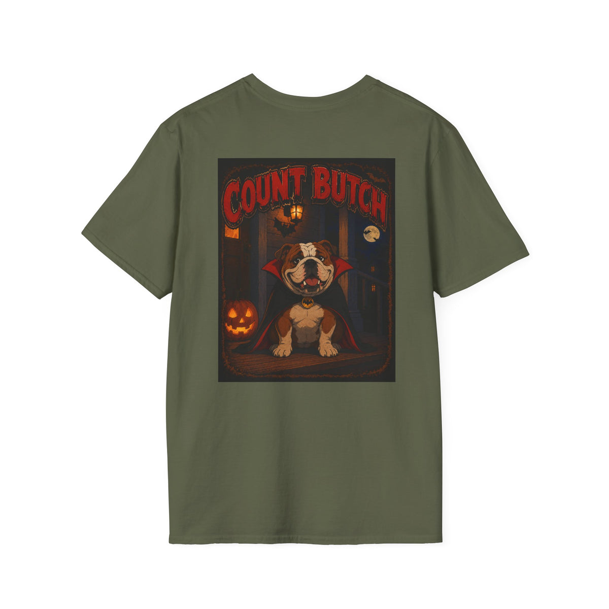 Count Butch Graphic T-Shirt - Kaos Halloween T-Shirt