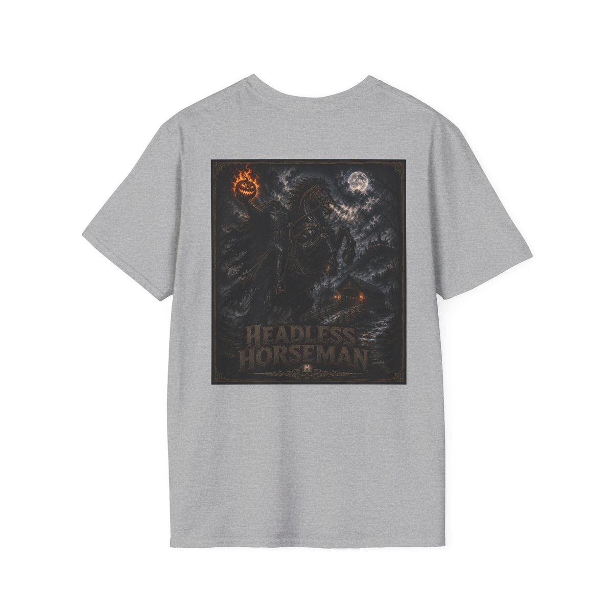 Headless Horseman Myth & Monster T‑Shirt Halloween Shirt