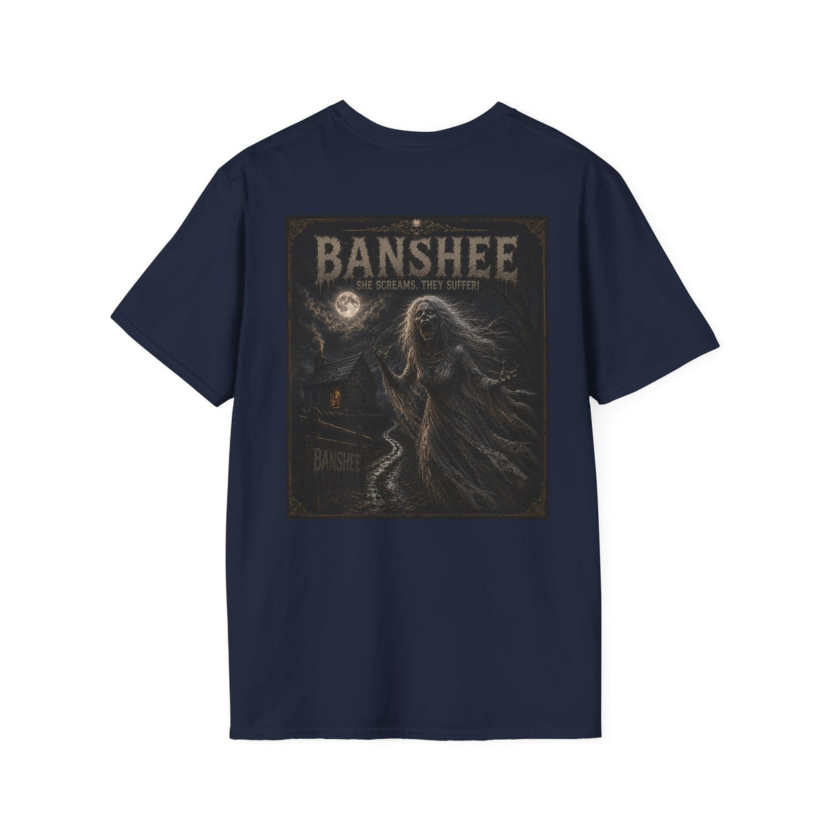 Banshee Myth Monster T‑Shirt Halloween Tee Myths and Monster