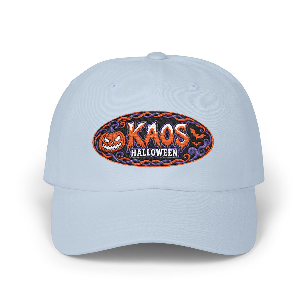 KAOS Halloween Embroidered Pumpkin Baseball Hat