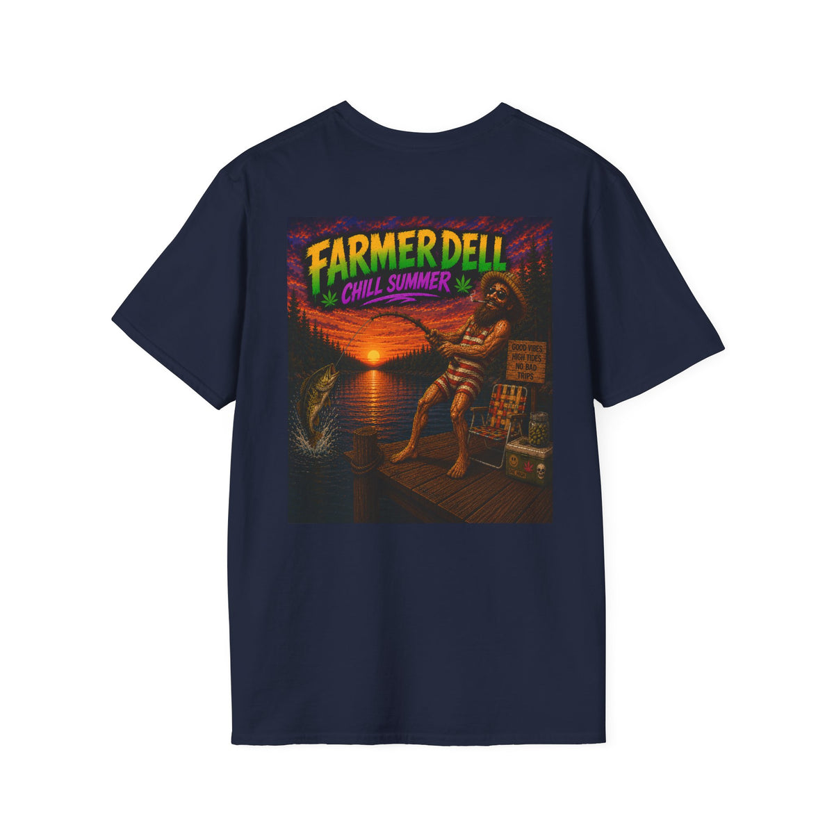 Farmer Dell Chill Summer - Graphic T-Shirt Homegrown