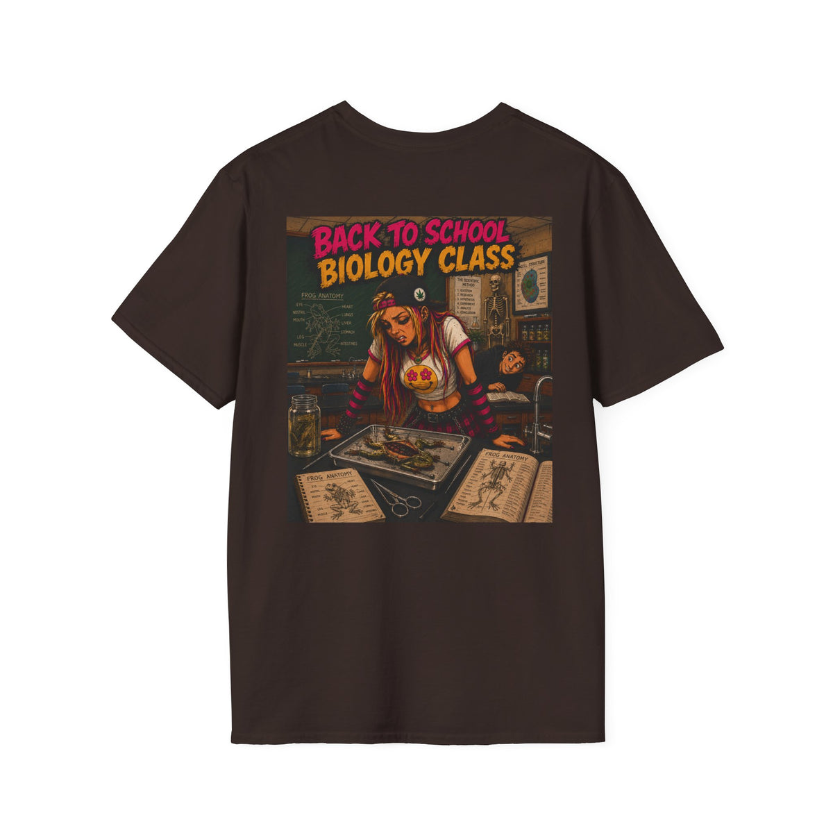 Charlotte Biology - Back to School - Graphic T-Shirt Homegrown