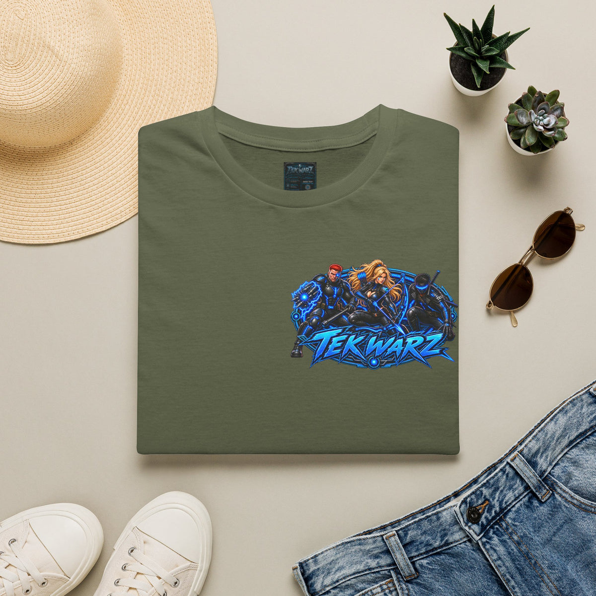 Mariah Tek Enfocement Agency Graphic T-Shirt - Tek Warz