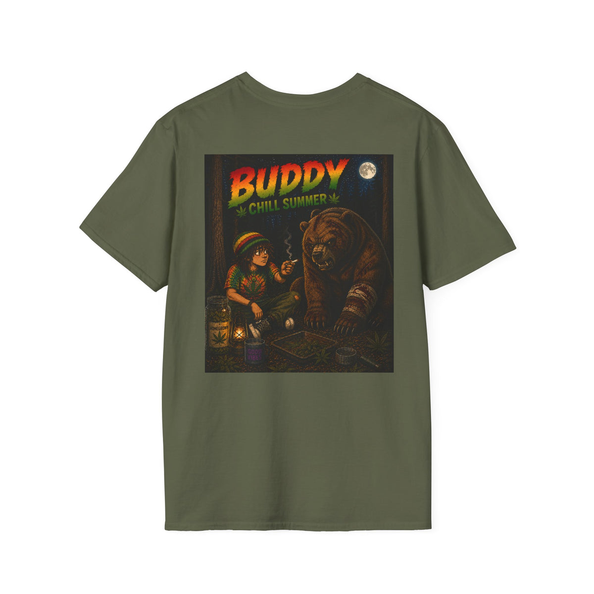 Buddy Great Outdoors - Graphic T-Shirt Homegrown