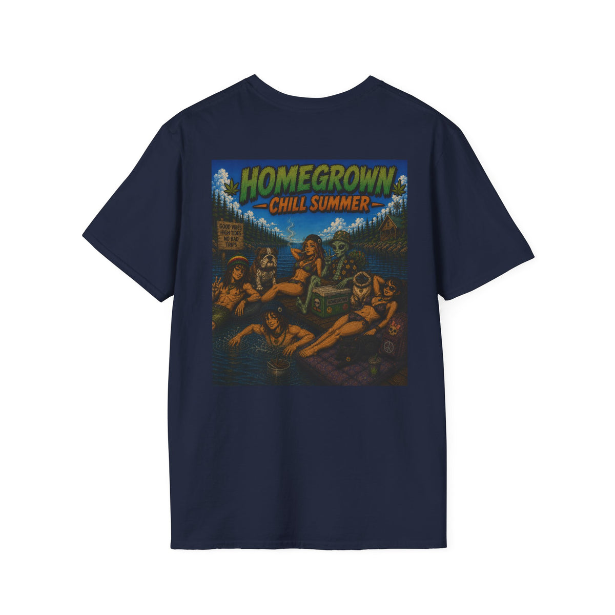 Chill Summer-Graphic T Shirt Homegrown