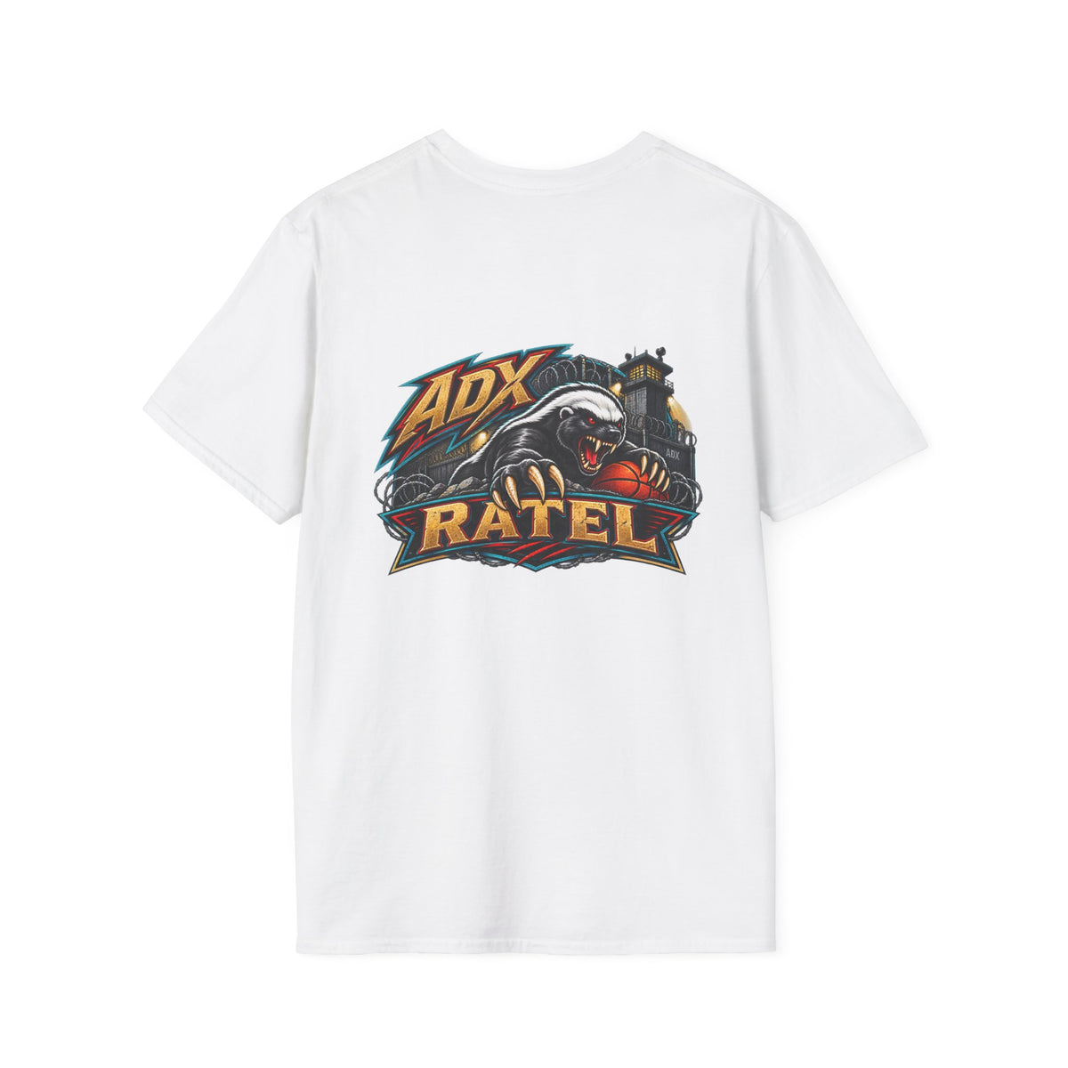 ADX Ratel Basketball Graphic T-Shirt-tee-shirt-basketball shirt-hard time jerseys-team shirt