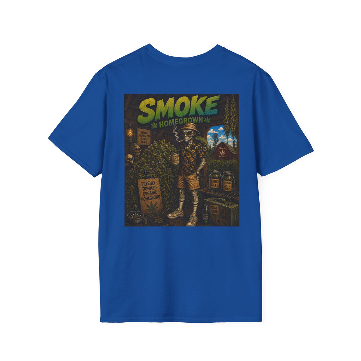 Smoke Grey Alien Graphic T-Shirt — Homegrown