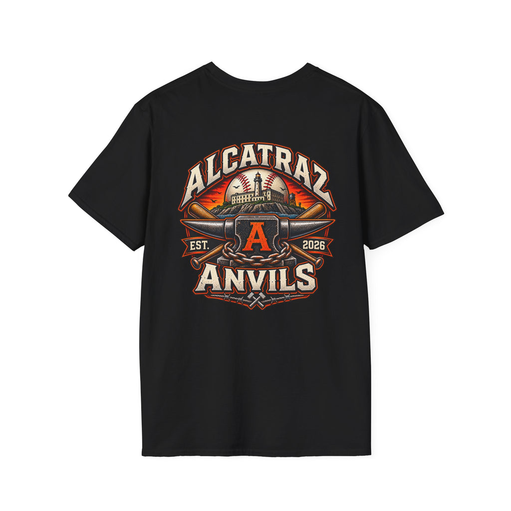 Alcatraz Anvils Baseball T-Shirt - Hard Time Jerseys Baseball