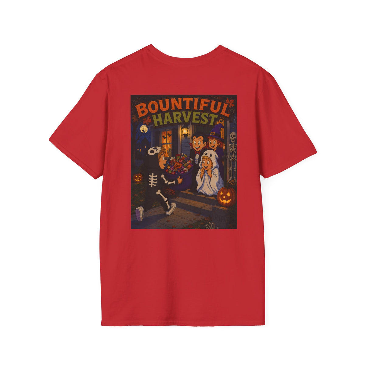 Bountiful Harvest T-Shirt- Kaos Halloween T-Shirt