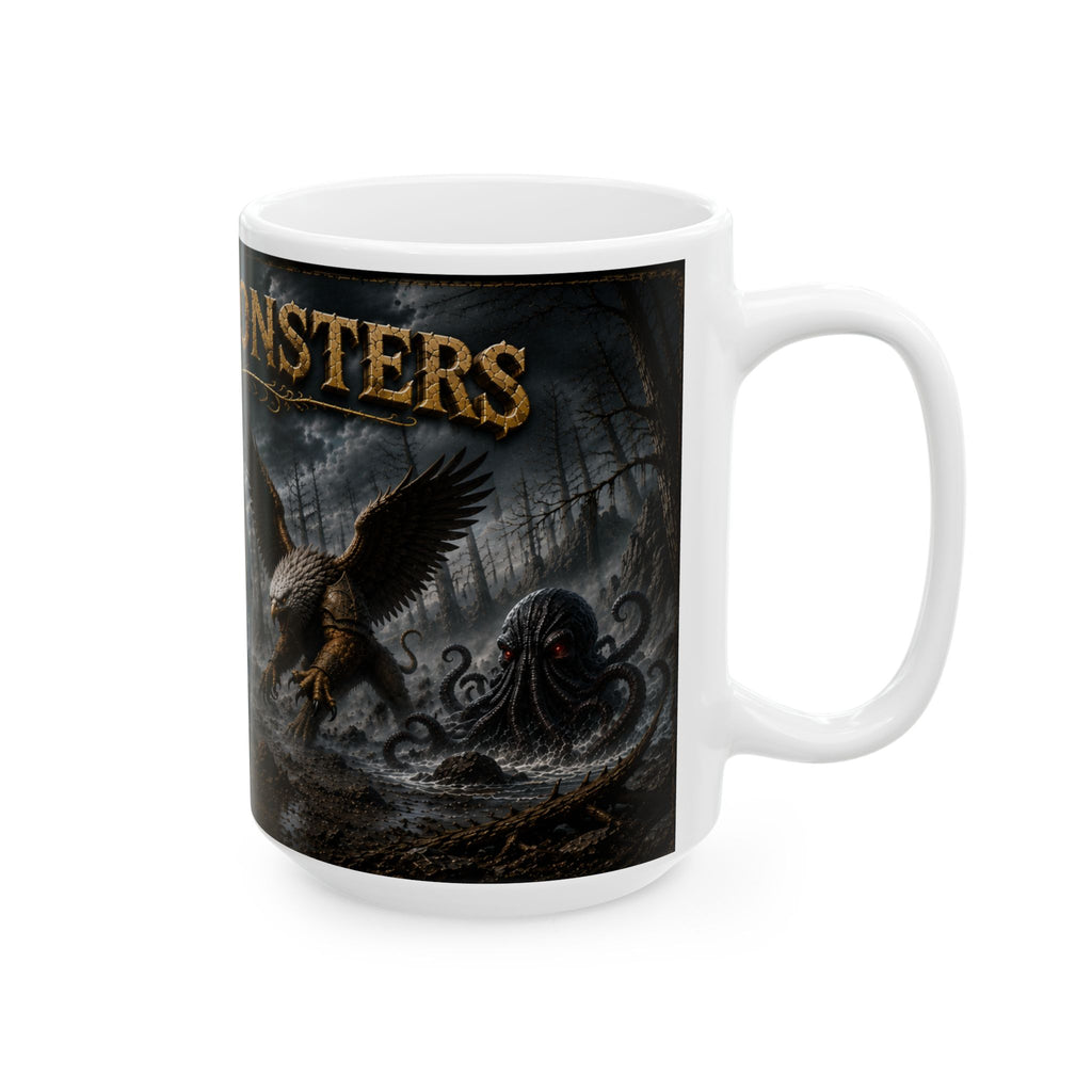 Myths & Monsters Fantasy Coffee Mug- Myths and Monsters (15oz)