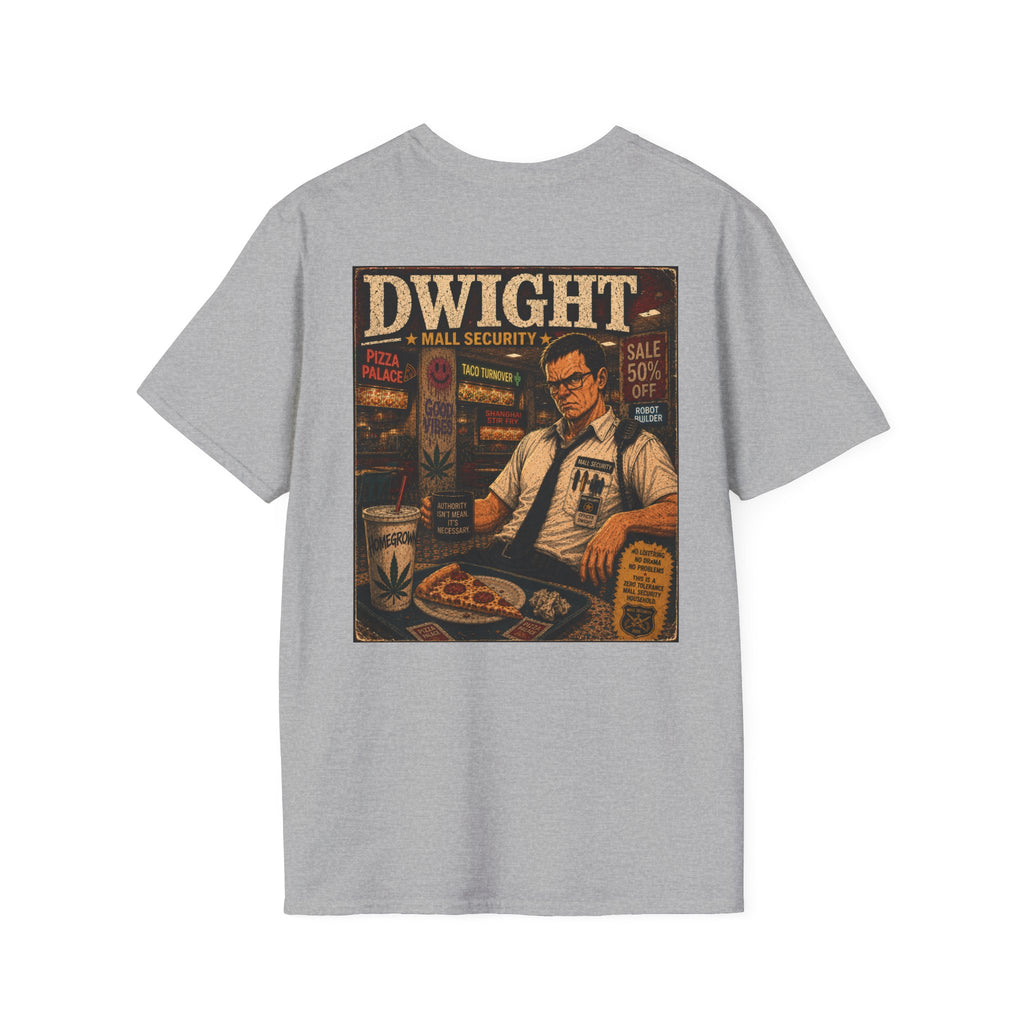 Dwight Mall Security Graphic T-Shirt - Mall Security