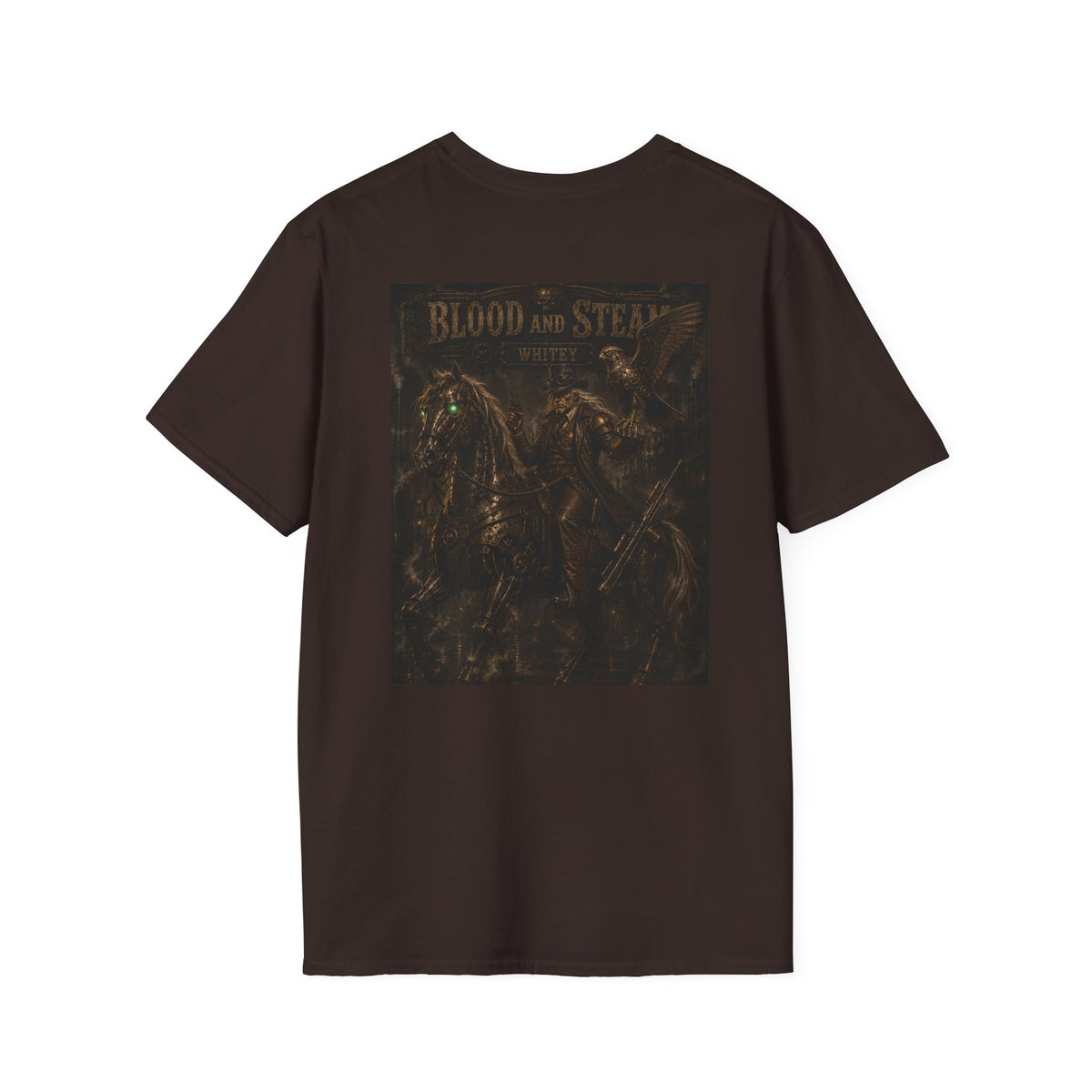 Whitey Steampunk Graphic T-Shirt - Blood & Steam