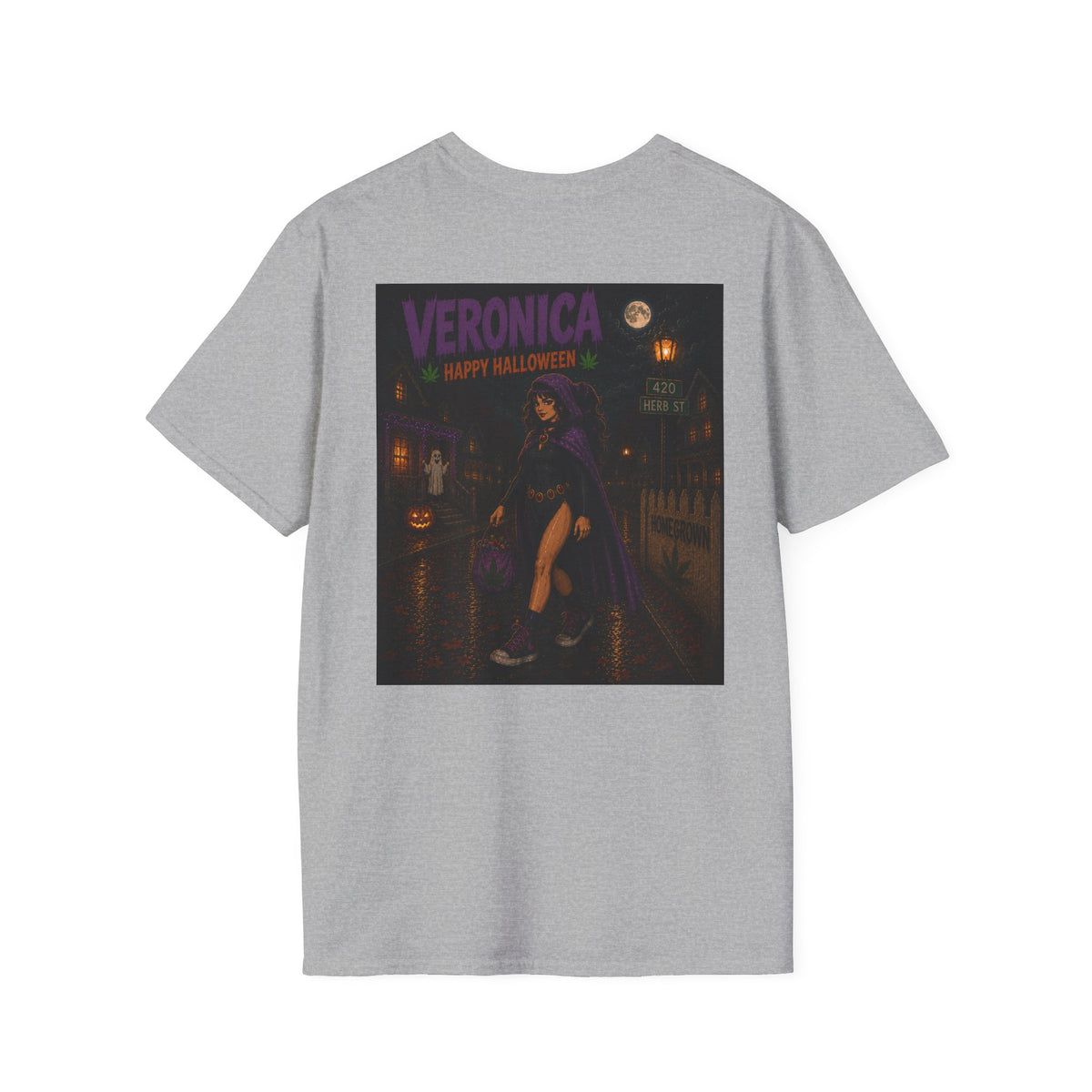 Veronica Raven Vintage Halloween - Homegrown Graphic T-Shirt