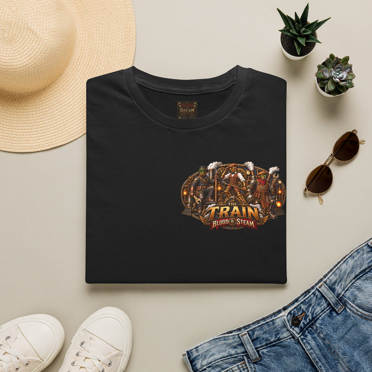 Marv Steampunk Graphic T-Shirt — Blood & Steam