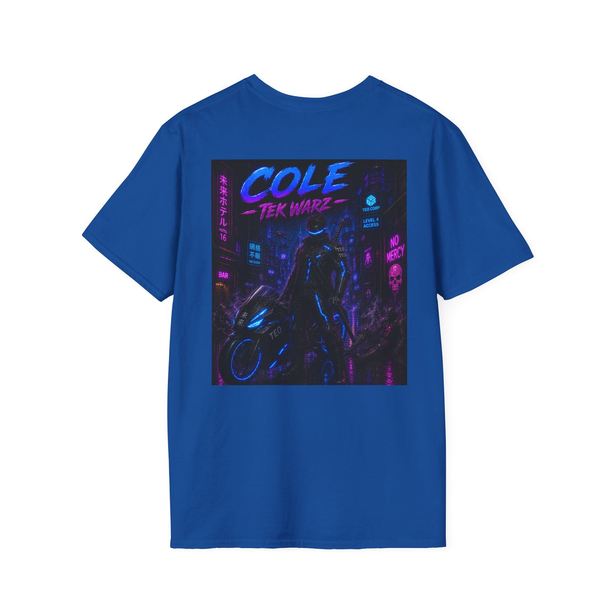 Cole Tek Enforcement Agency Graphic T-Shirt - Tek Warz