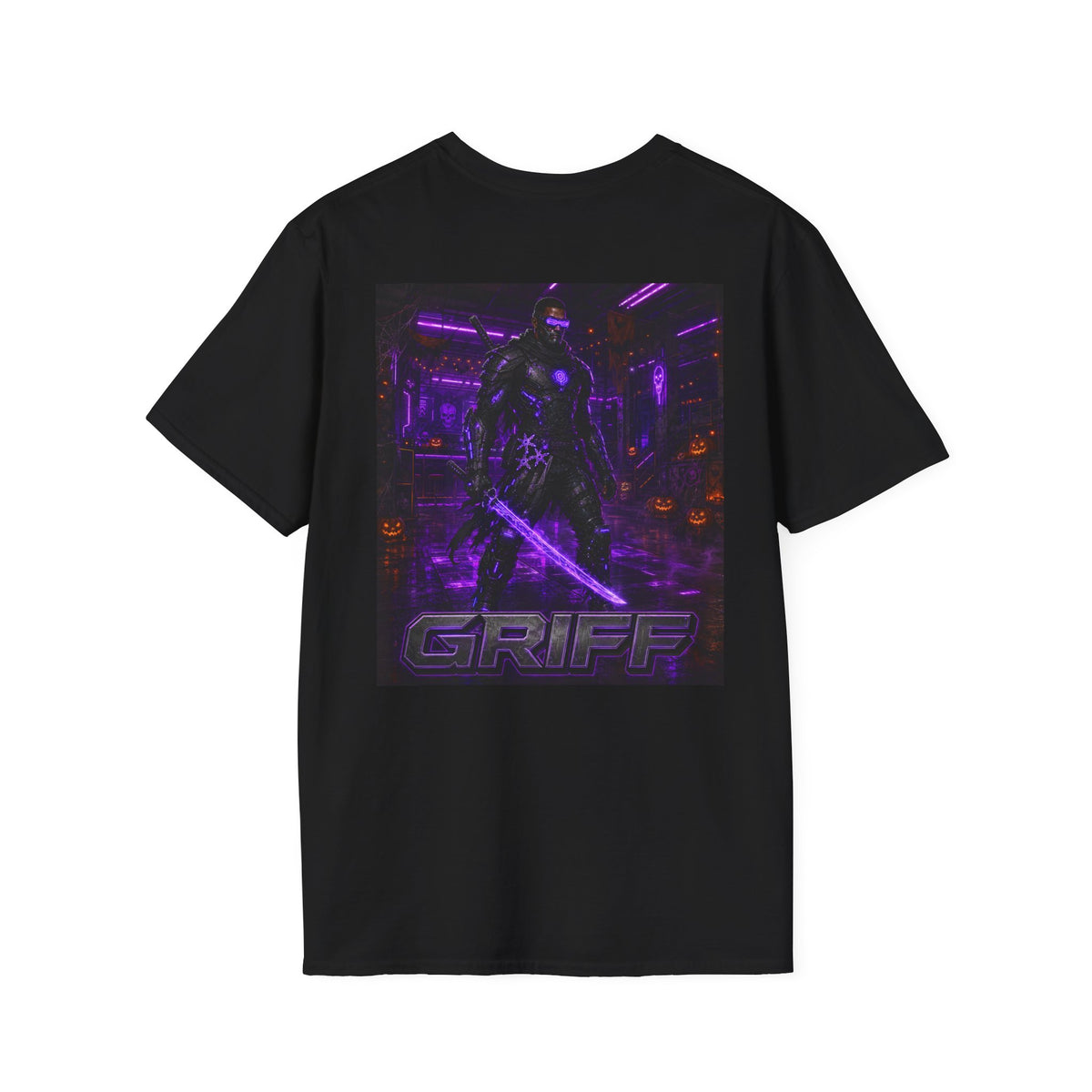 Griff Cyber Ninja Vintage Halloween T Shirt - Tek Warz T Shirt