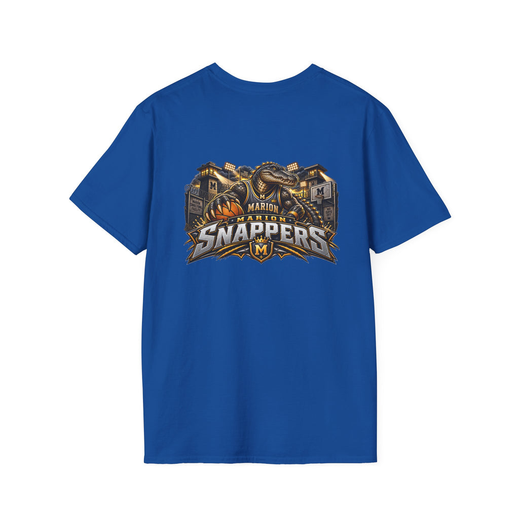 Marion Snappers Basketball Graphic T-Shirt-vintage basketball tee-retro basketball shirt-hard time jerseys