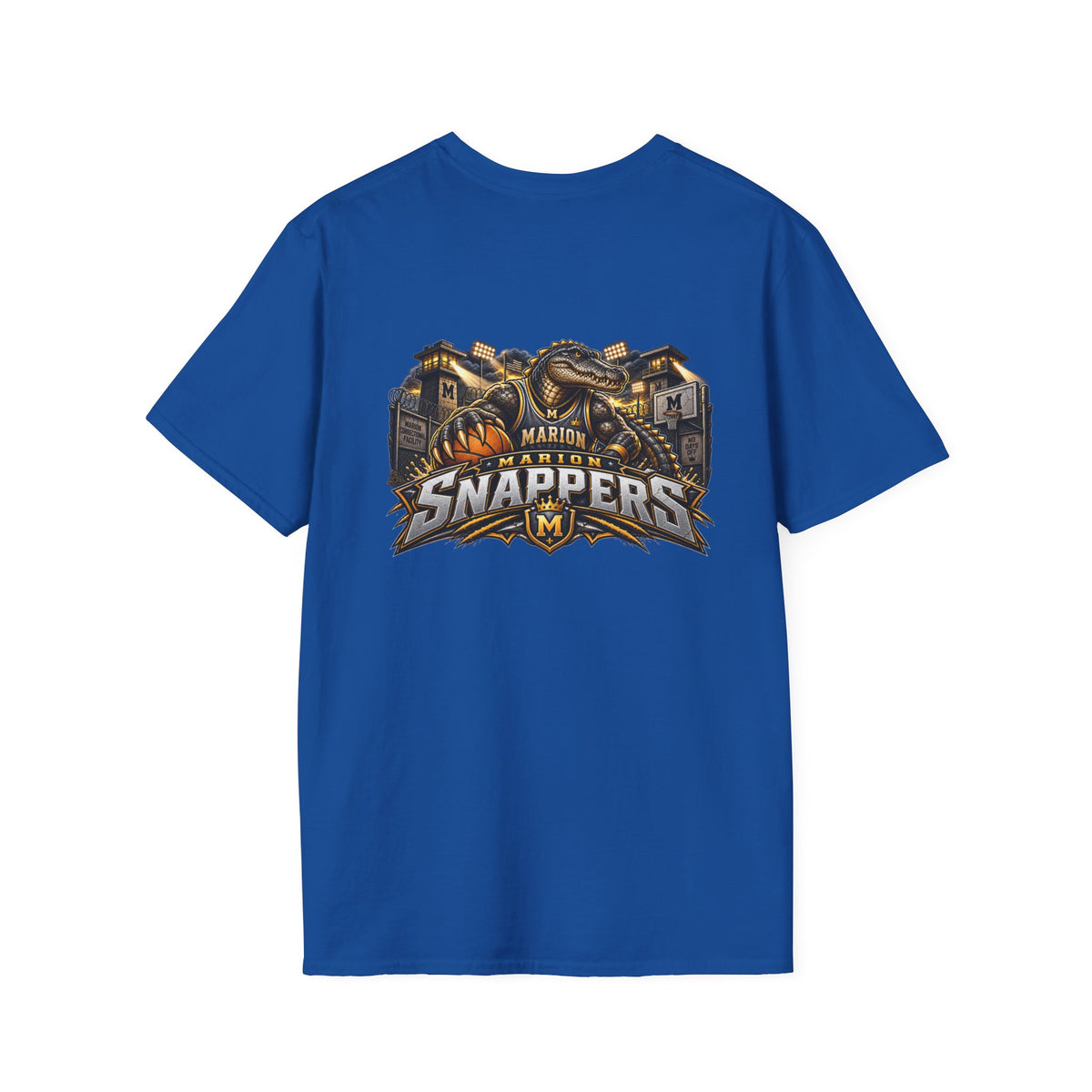 Marion Snappers Basketball Graphic T-Shirt-vintage basketball tee-retro basketball shirt-hard time jerseys