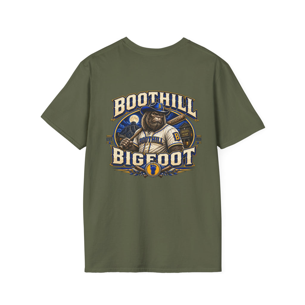 Boothill Bigfoot Baseball T-Shirt — Hard Time Jerseys Baseball