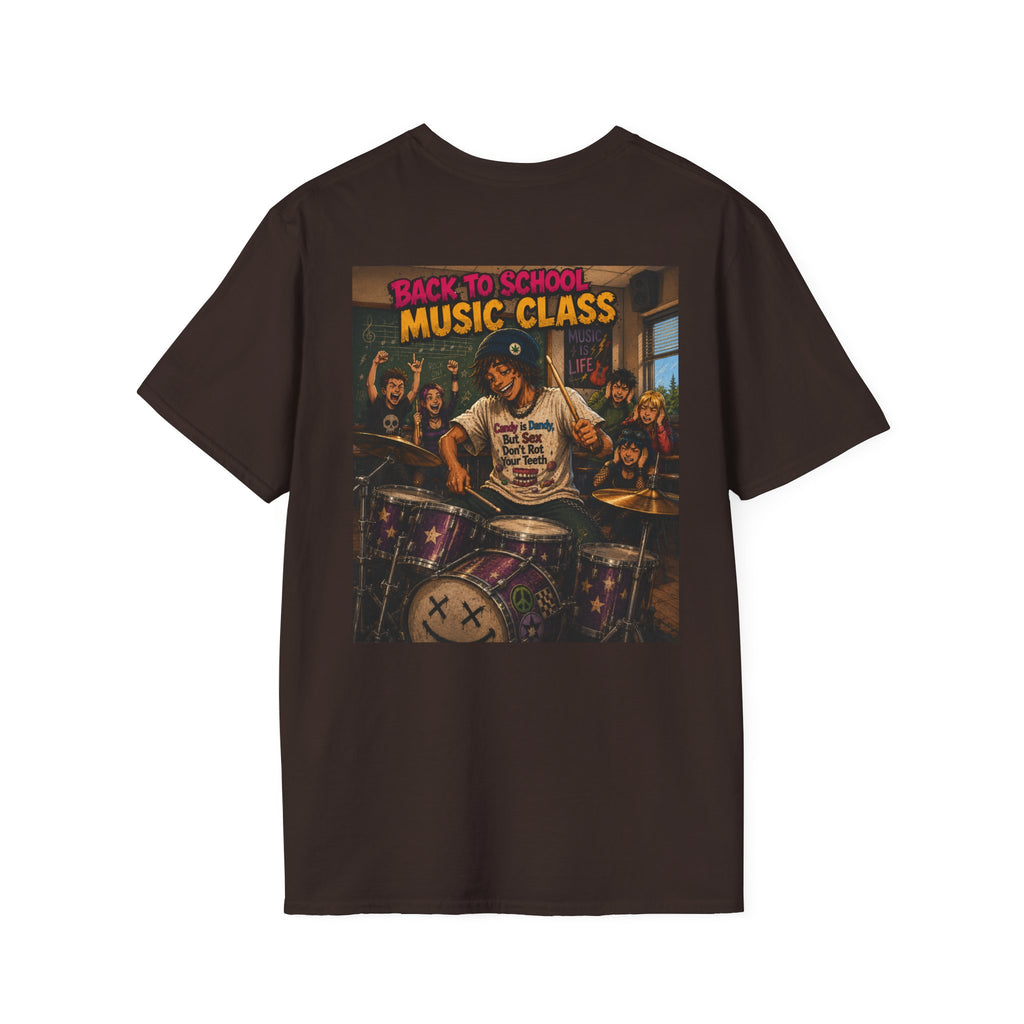 Roach Music - Back to School - Graphic T-Shirt Homegrown