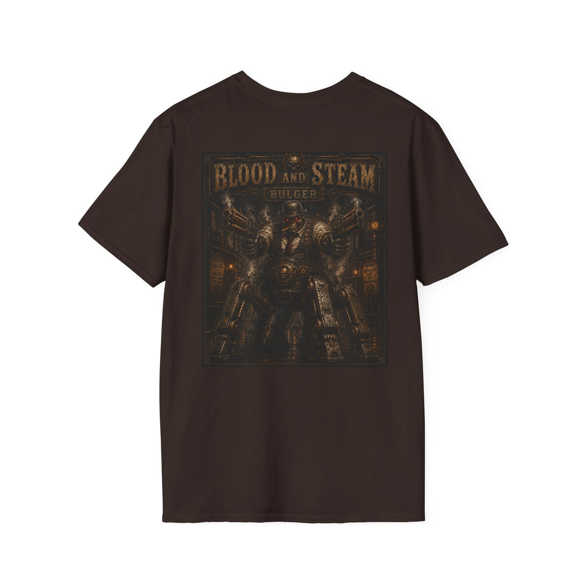Bulger Steampunk Graphic T-Shirt - Blood & Steam