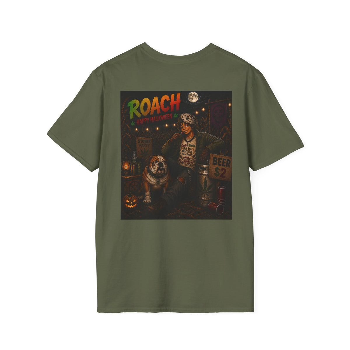 Roach Jason Vintage Halloween T-Shirt — Homegrown Graphic T-Shirt