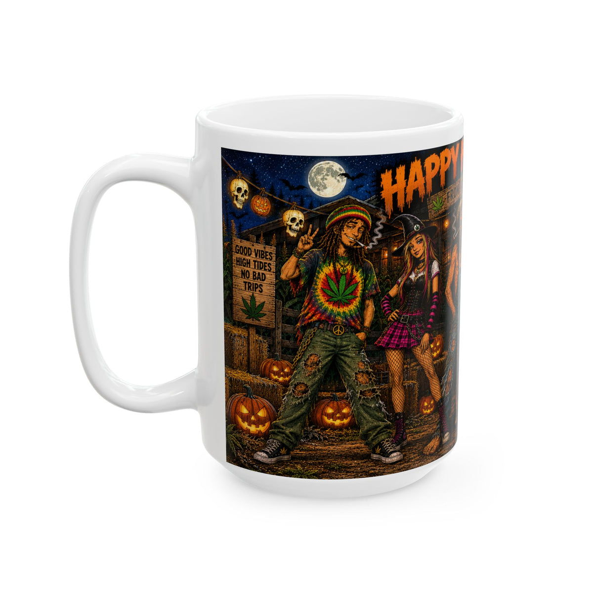 Homegrown Halloween Party Coffee Mug (15oz)
